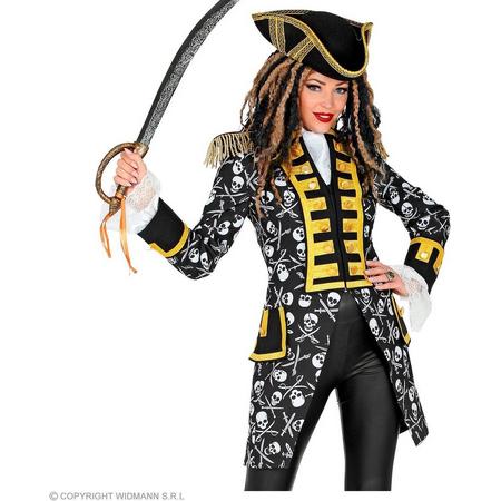 Piraat & Viking Kostuum | Plaag Van De Zee Piraat Vrouw | XL | Carnaval kostuum | Verkleedkleding